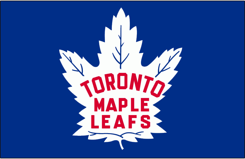 Toronto Maple Leafs 1945-1948 Jersey Logo t shirts DIY iron ons